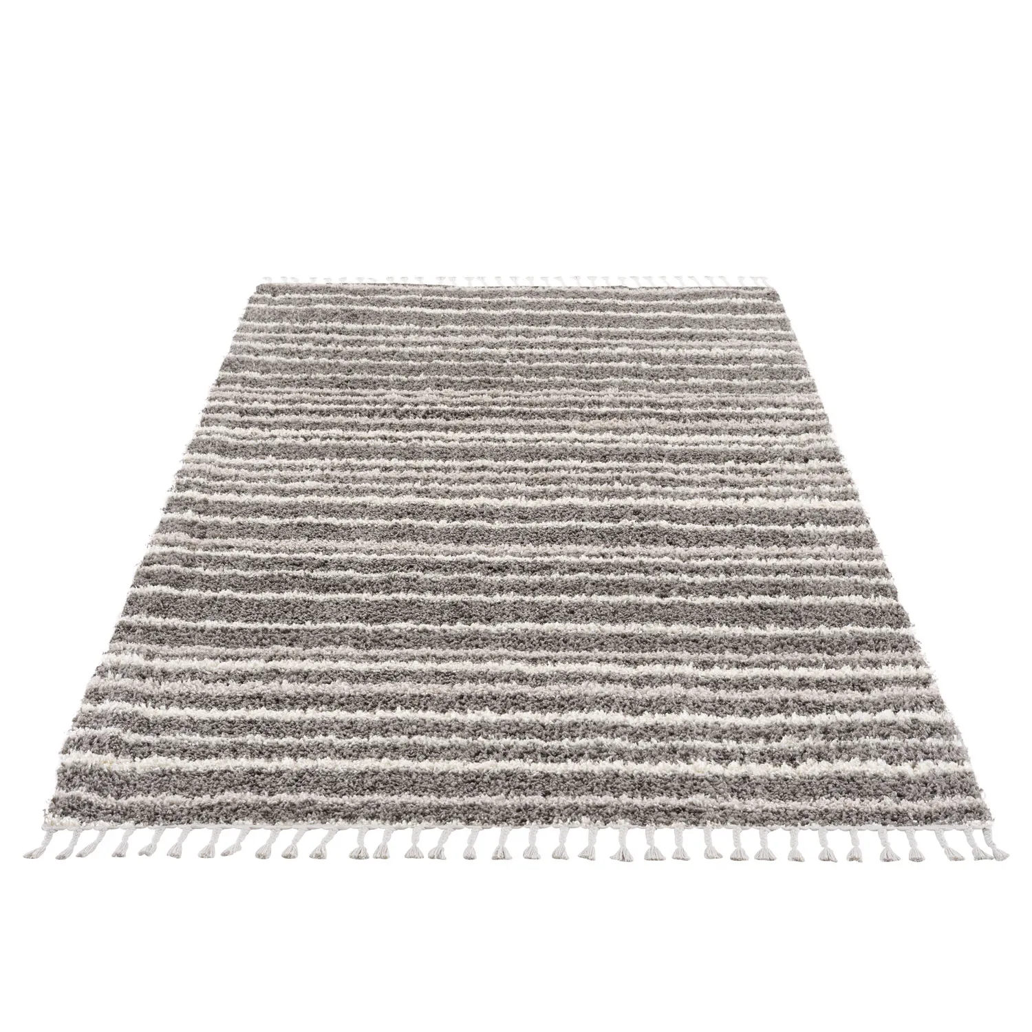 Alfombras de pelo largo - Manabi (gris)