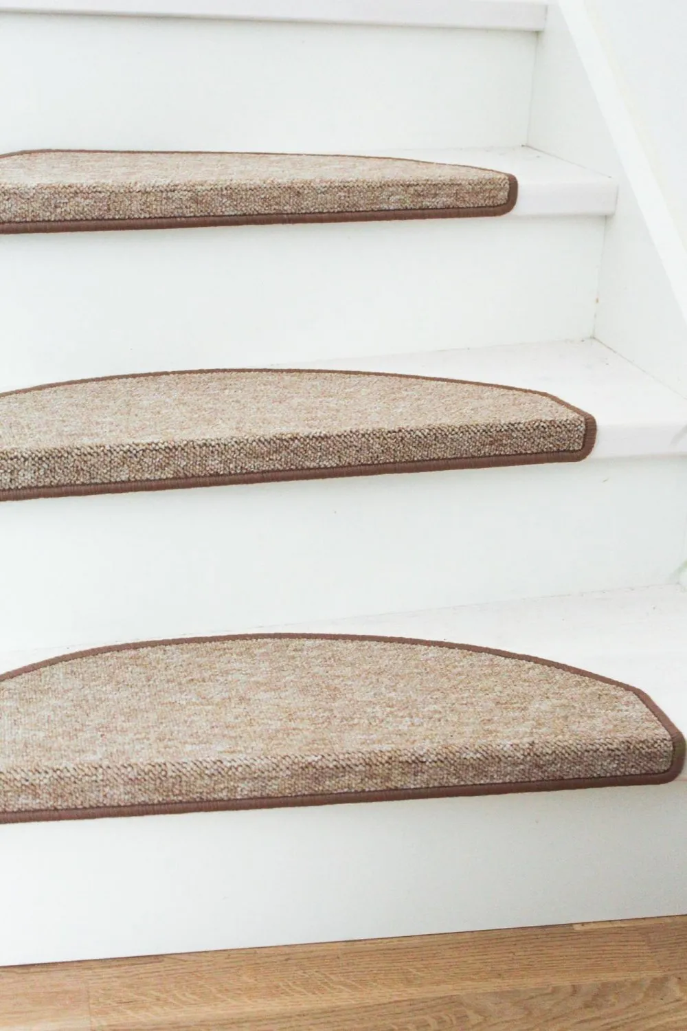 Alfombra de escalera - Camp 28 x 65 cm (beige)