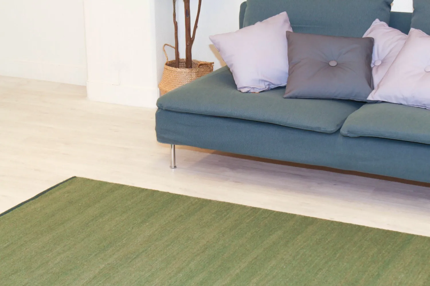 Alfombra de Lana - Kandia (verde)