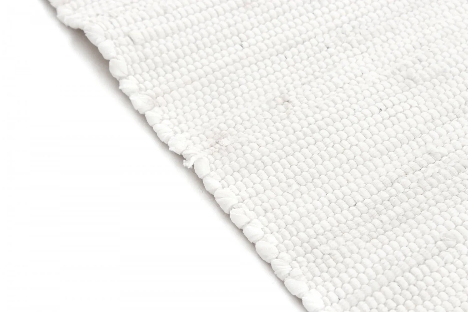 Alfombra de algodón - Silje (blanco)