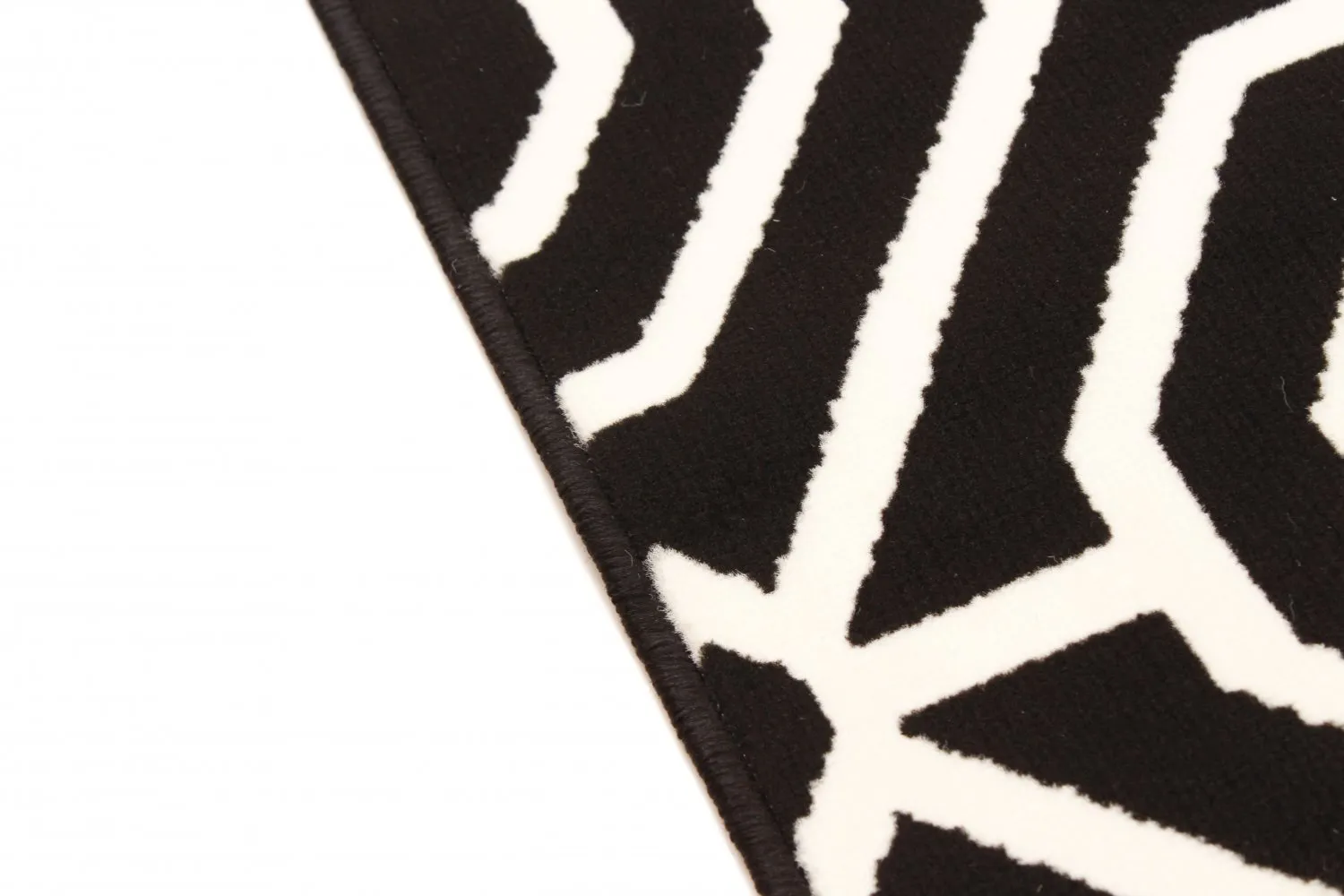 Alfombra Wilton - Florence Blackpool (negro)