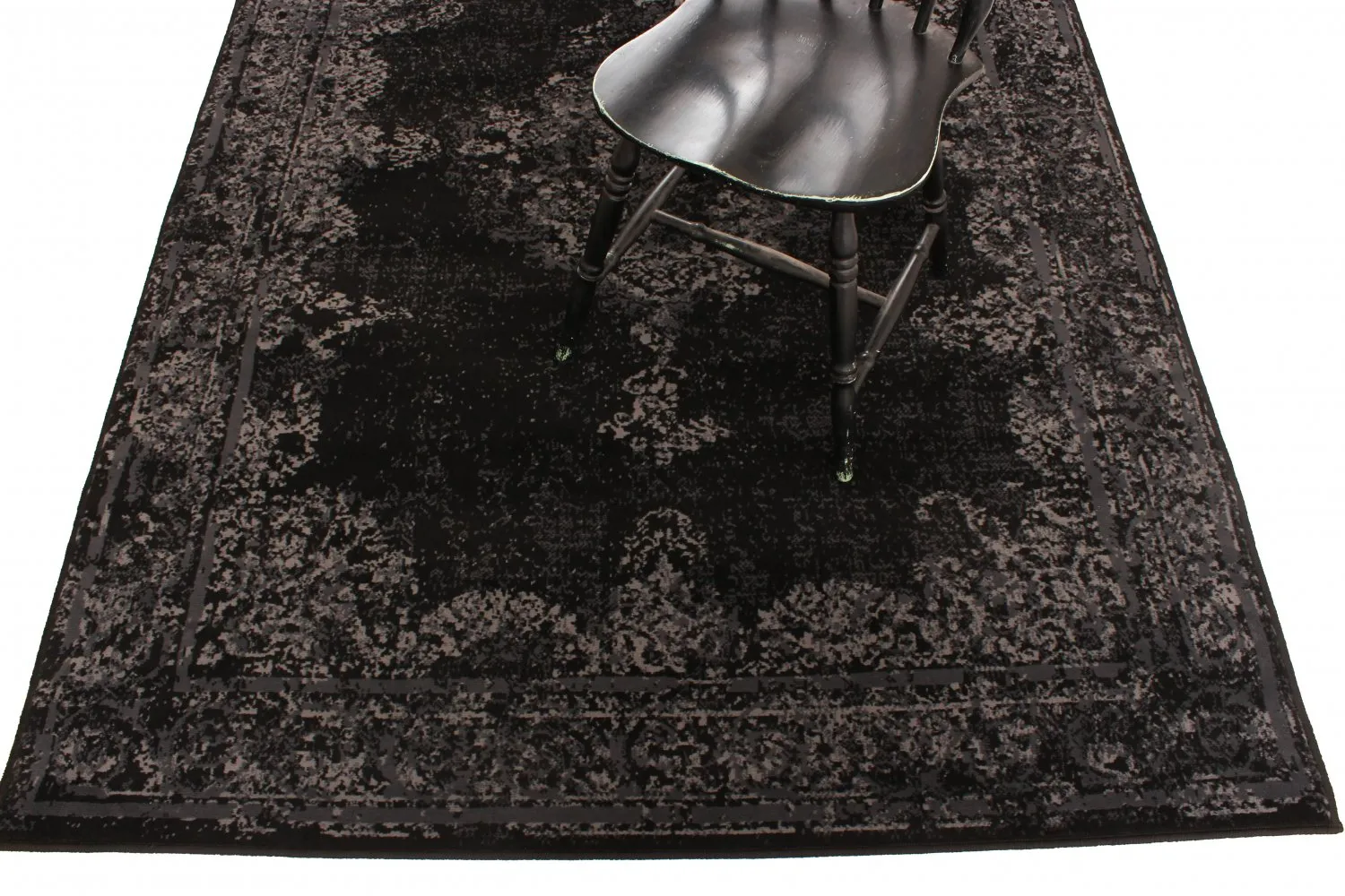 Alfombra Wilton - Peking (negro)