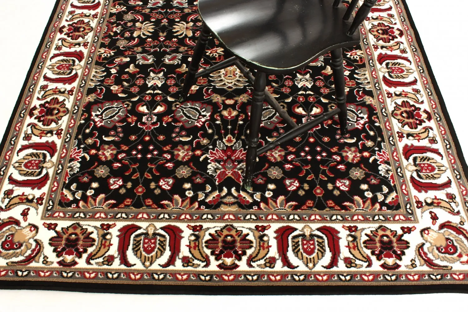 Alfombra Wilton - Peking Imperial (negro)