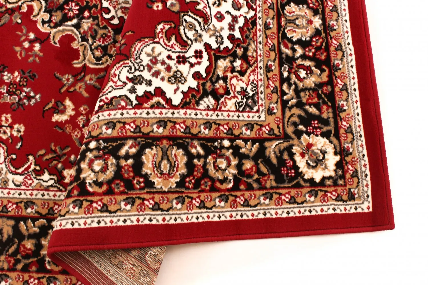 Alfombra Wilton - Peking (rojo)