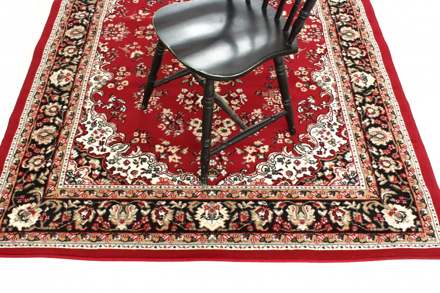 Alfombra Wilton - Peking (rojo)