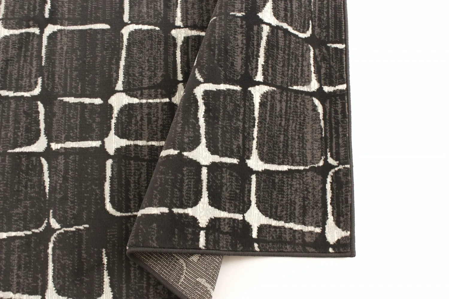 Alfombra Wilton - Florence Cross (gris)