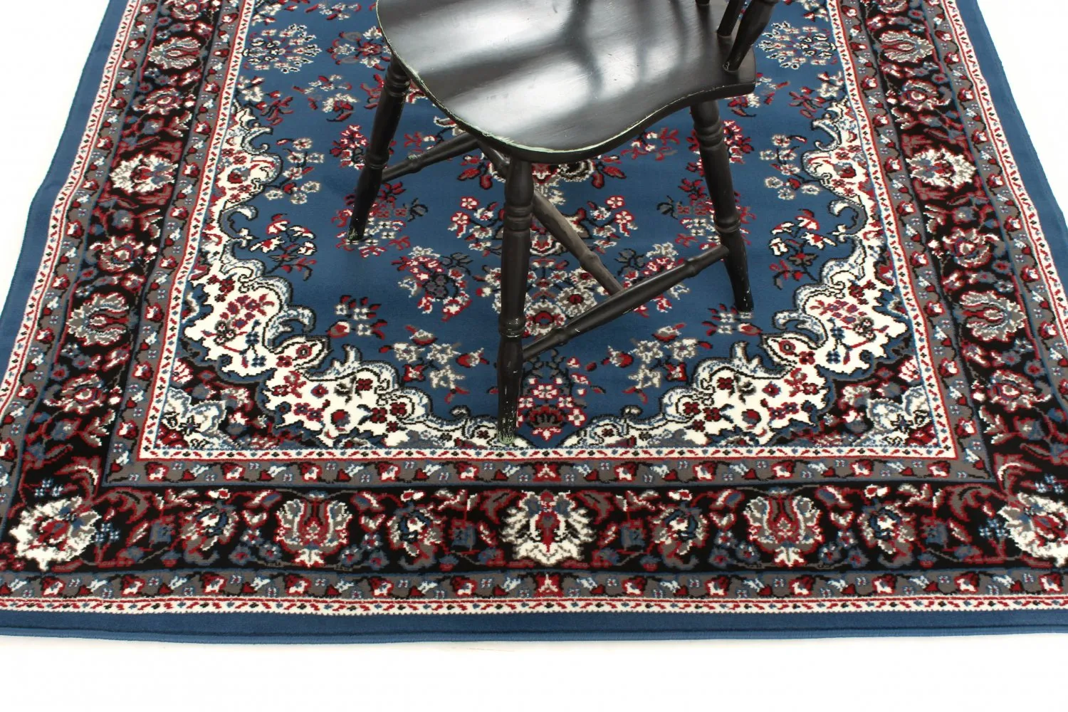 Alfombra Wilton - Peking (azul)