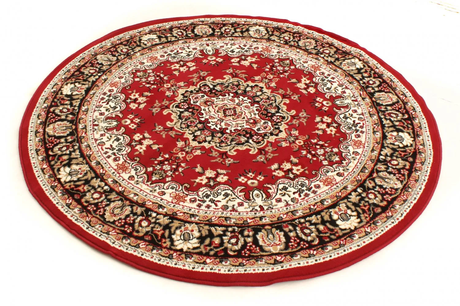 Alfombras redondeadas- Peking (rojo)