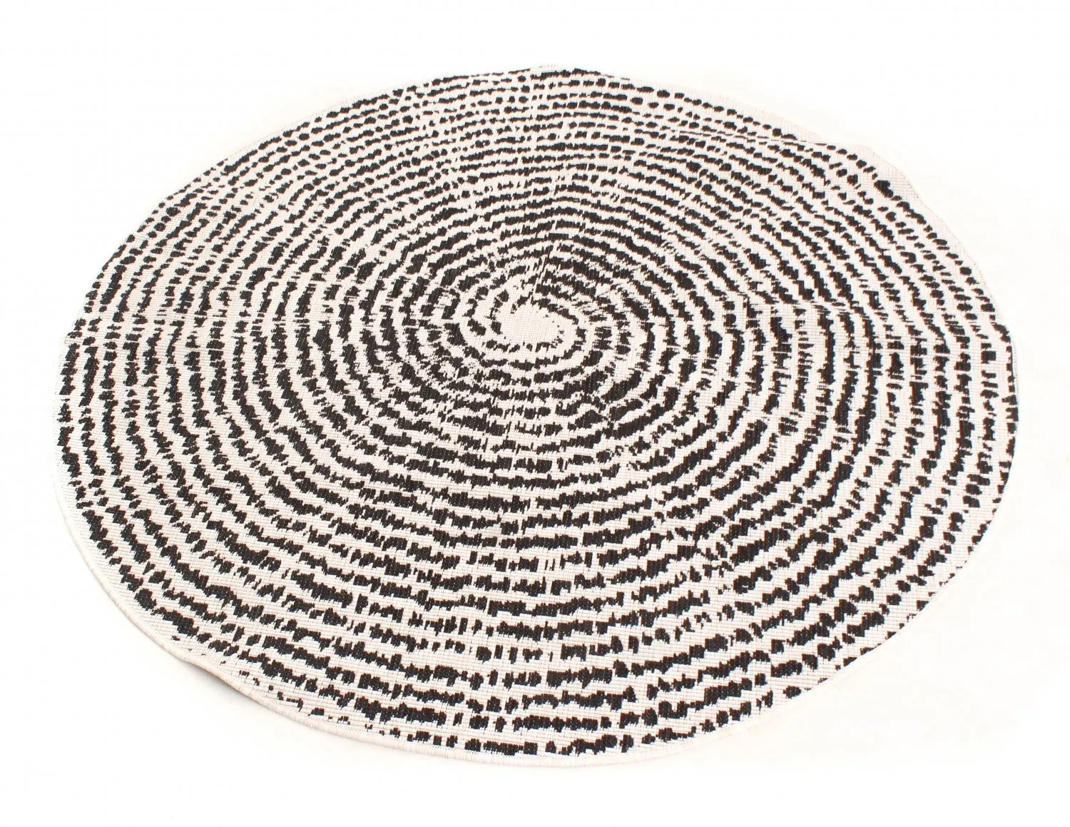 Alfombras redondeadas- Brussels Swirl (negro)