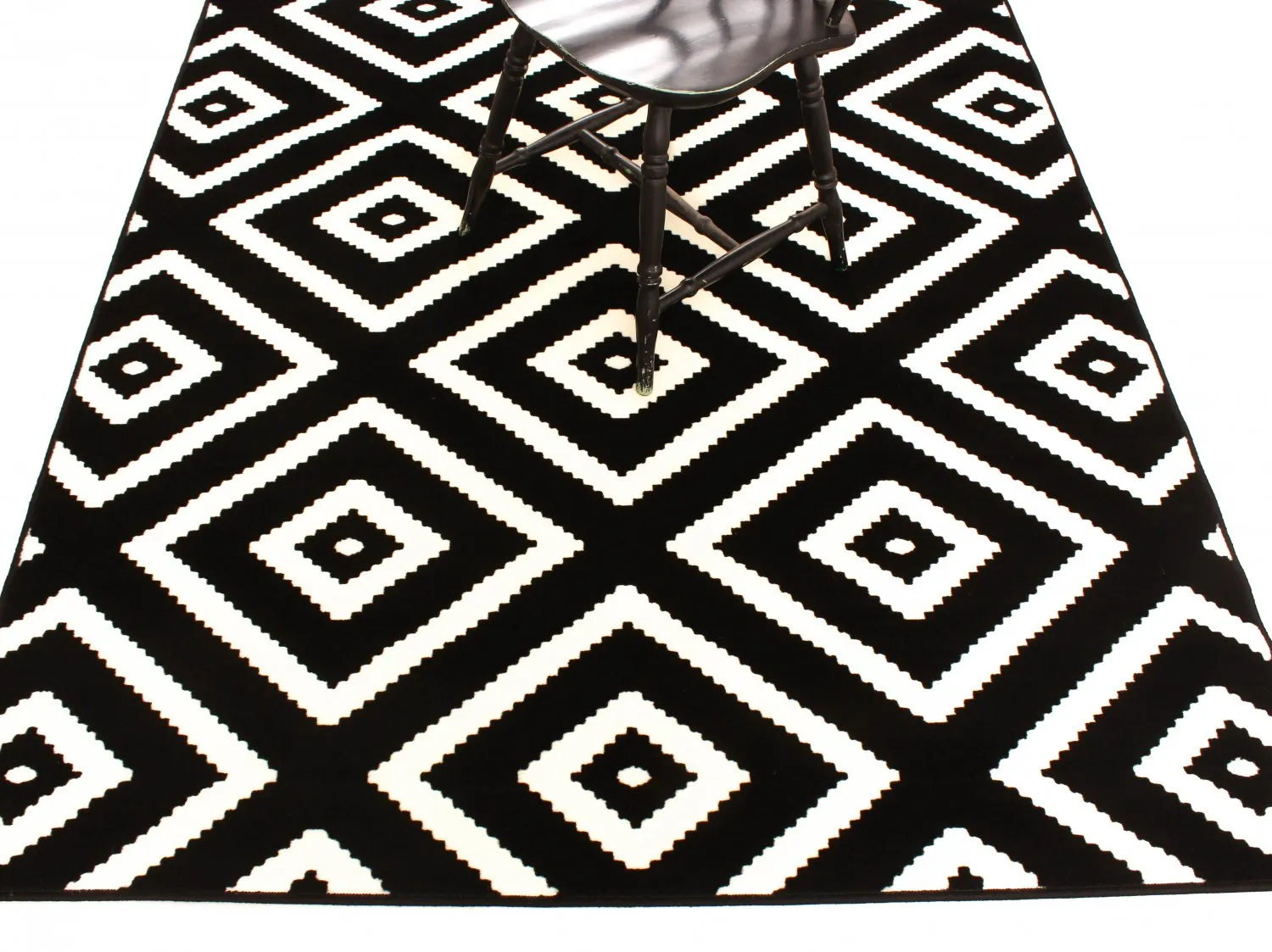 Alfombra Wilton - Florence Preston (negro)