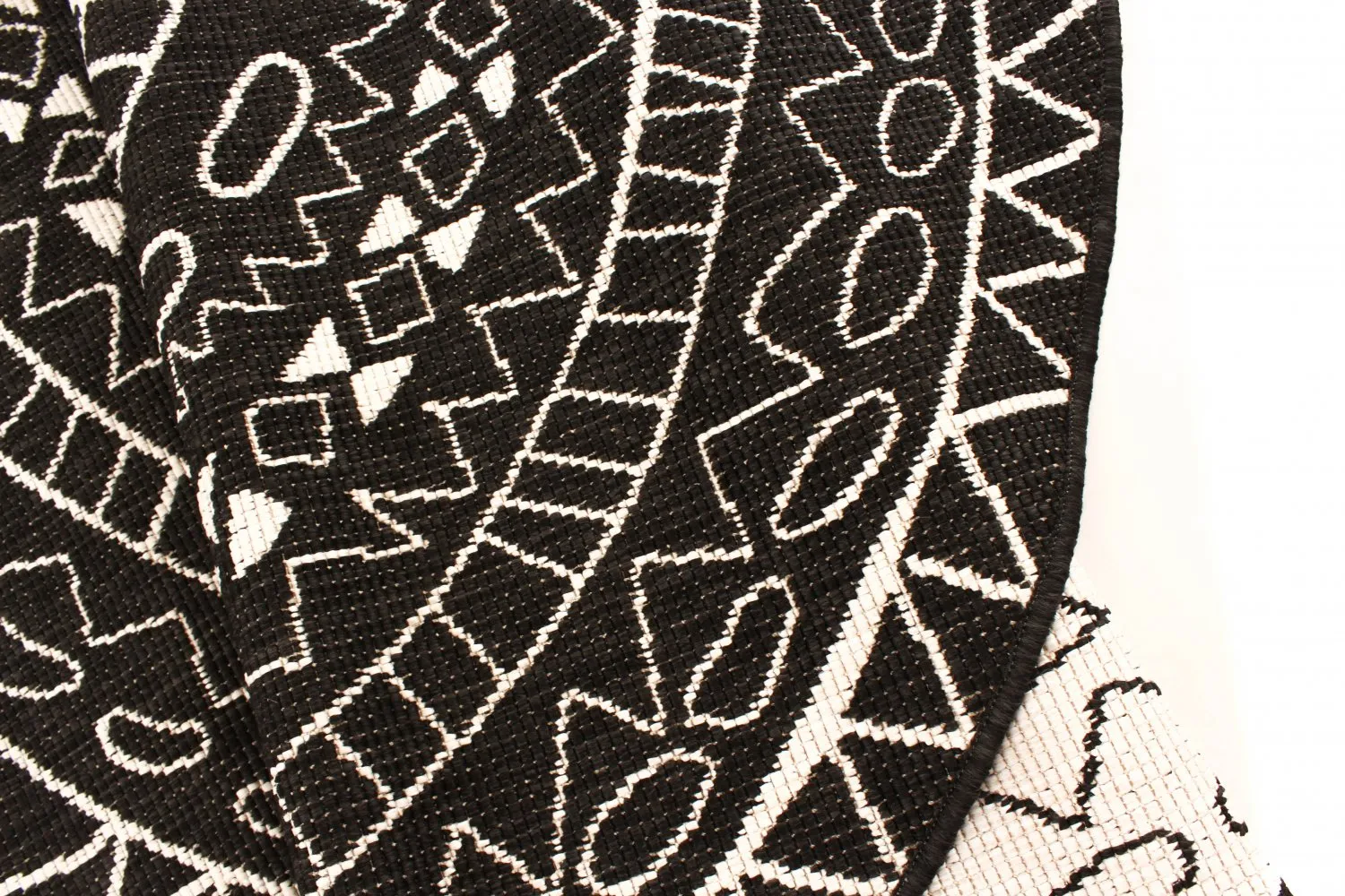 Alfombras redondeadas- Brussels Diamond (negro)