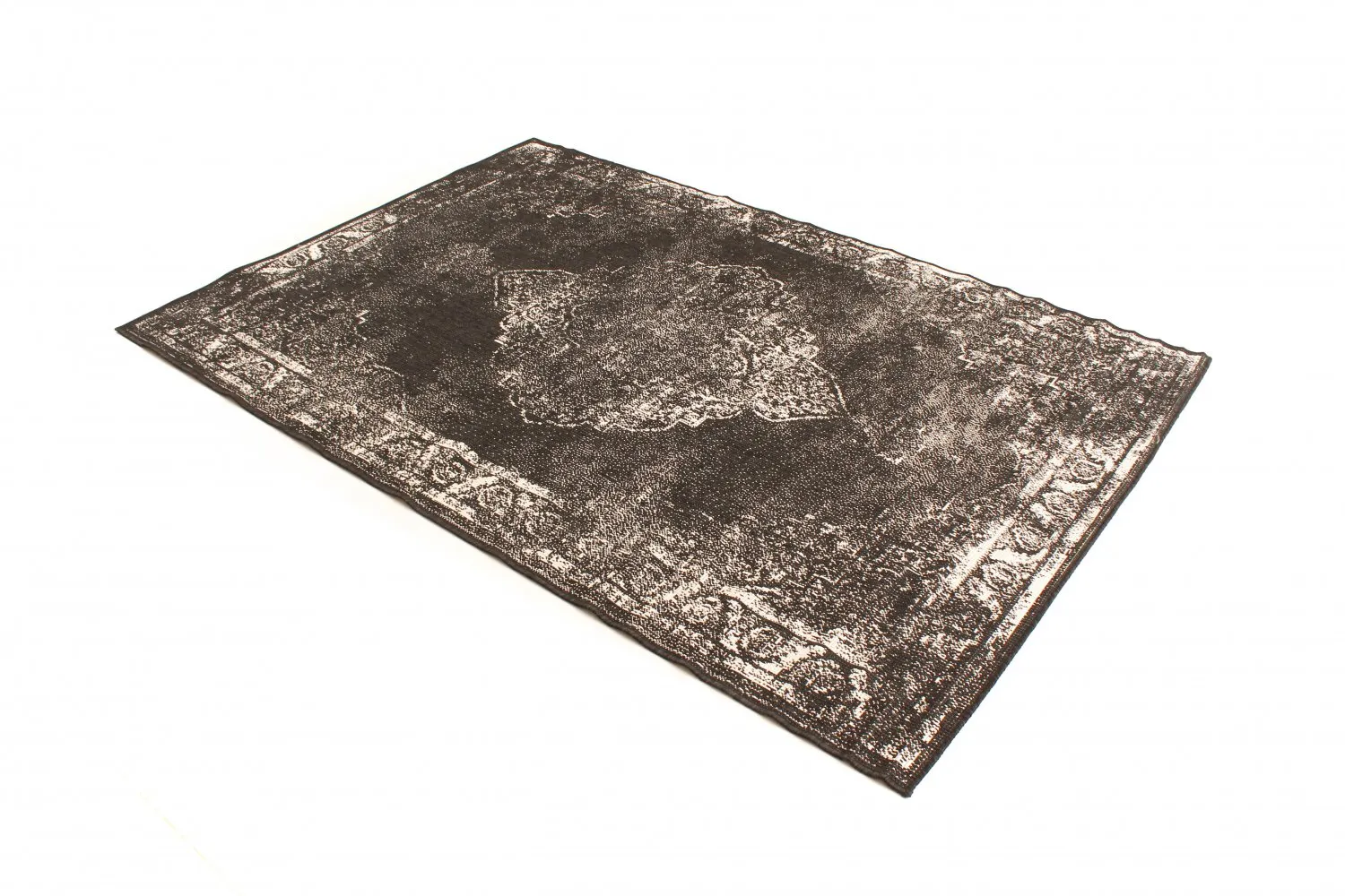 Alfombras de Interior/Exterior - Brussels Weave (negro)