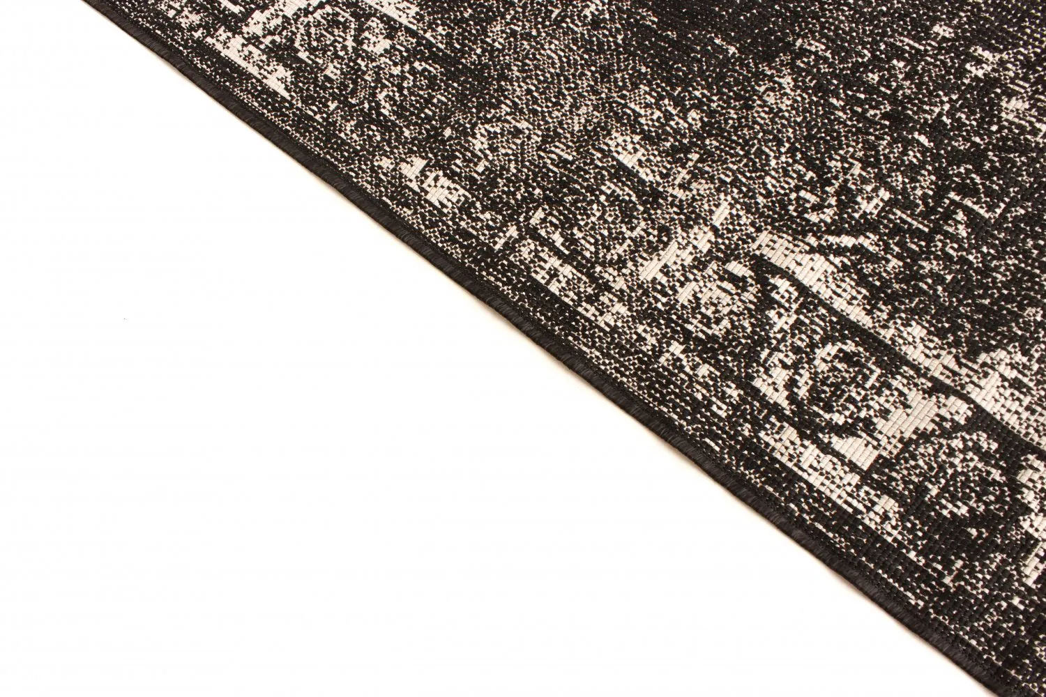 Alfombras de Interior/Exterior - Brussels Weave (negro)