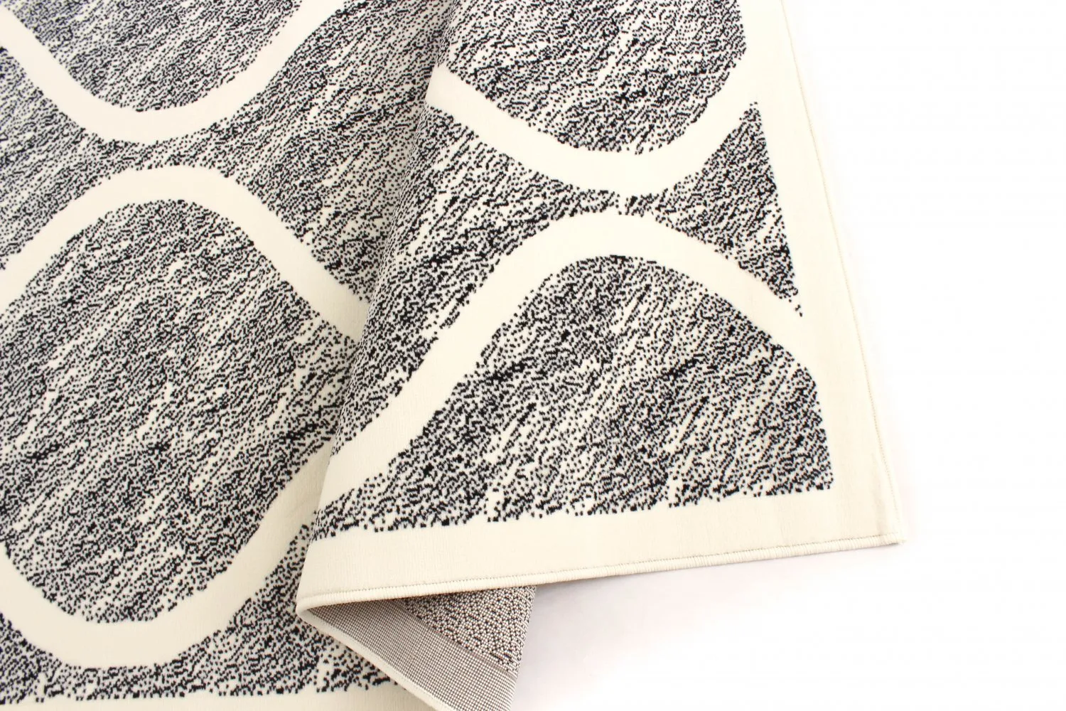 Alfombra Wilton - Florence Wave (gris)