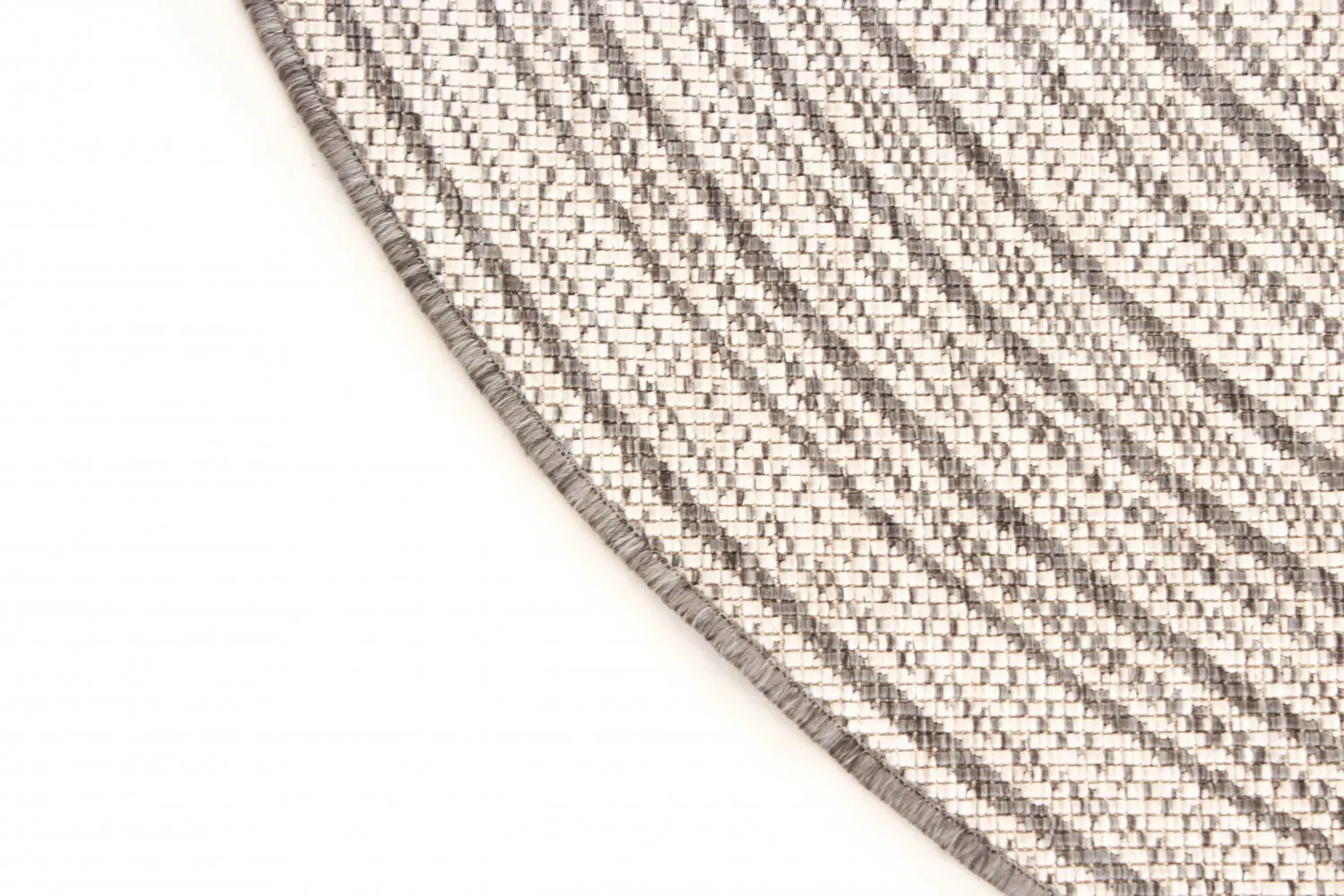 Alfombras redondeadas- Brussels Weave (gris)