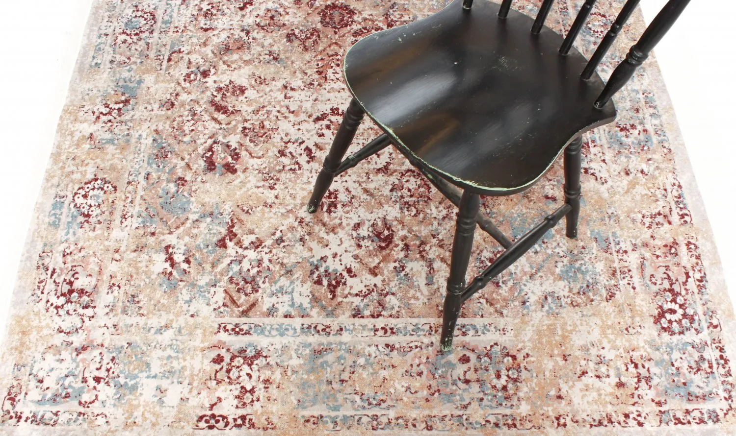 Alfombra Wilton - Douz (azul/multi)