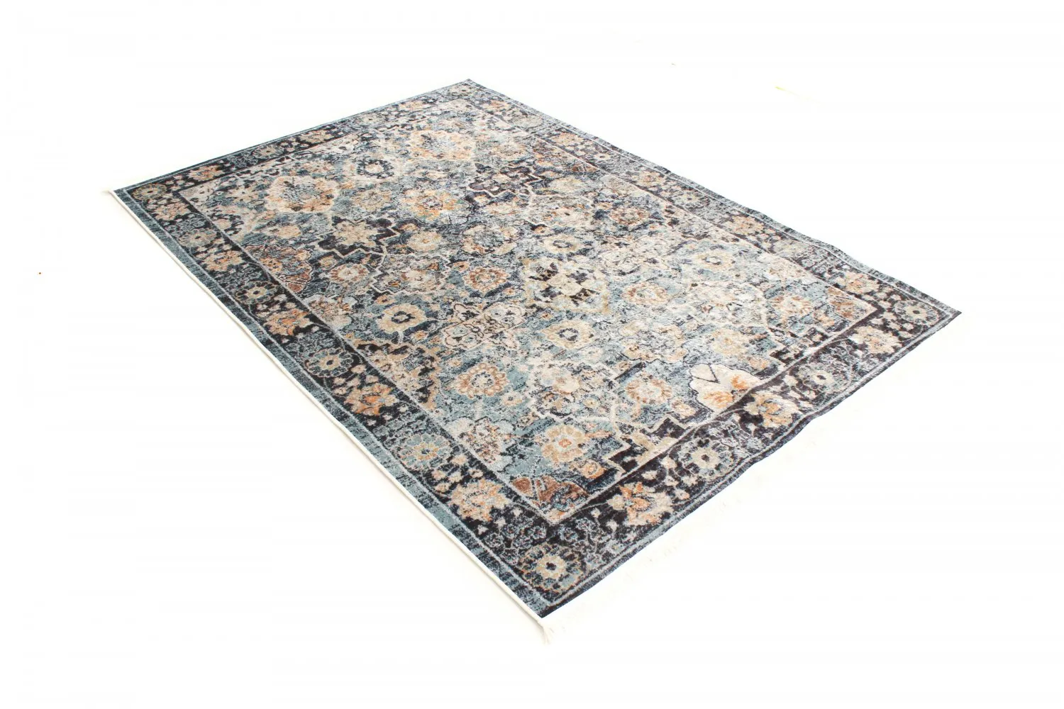 Alfombra Wilton - Fernana (azul/multi)