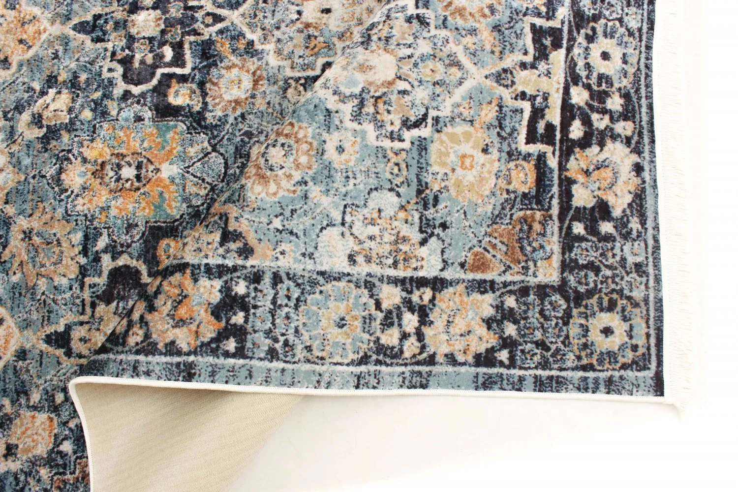 Alfombra Wilton - Fernana (azul/multi)