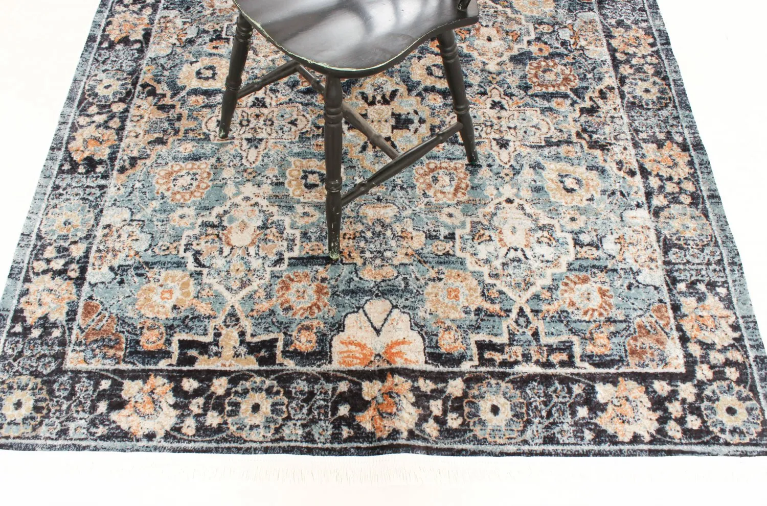 Alfombra Wilton - Fernana (azul/multi)