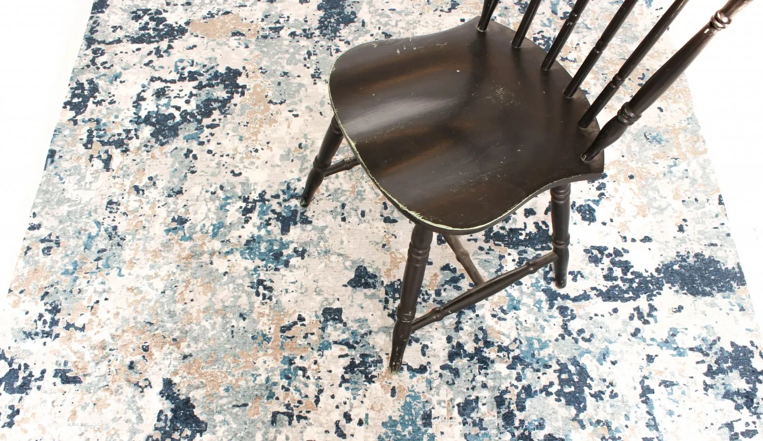 Alfombra Wilton - Hiboun (azul)