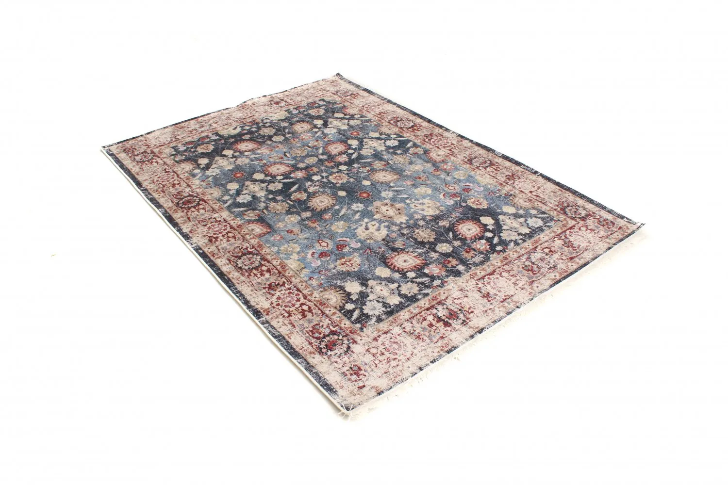 Alfombra Wilton - Bouhjar (azul oscuro/multi)