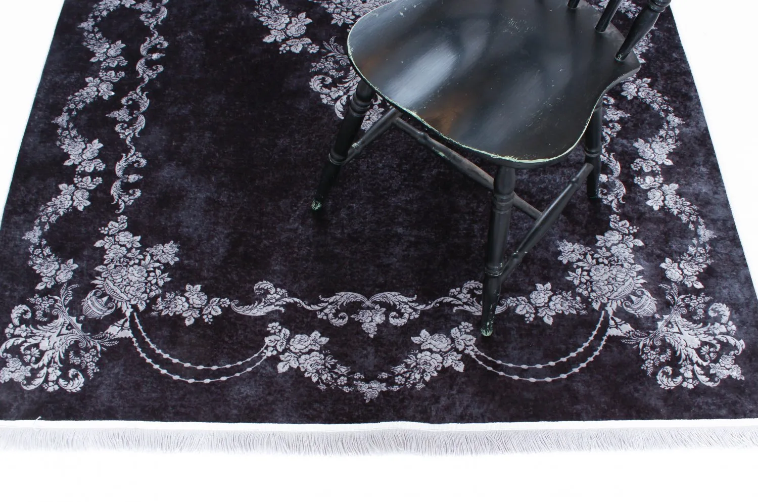 Alfombra Wilton - Nefta (negro)