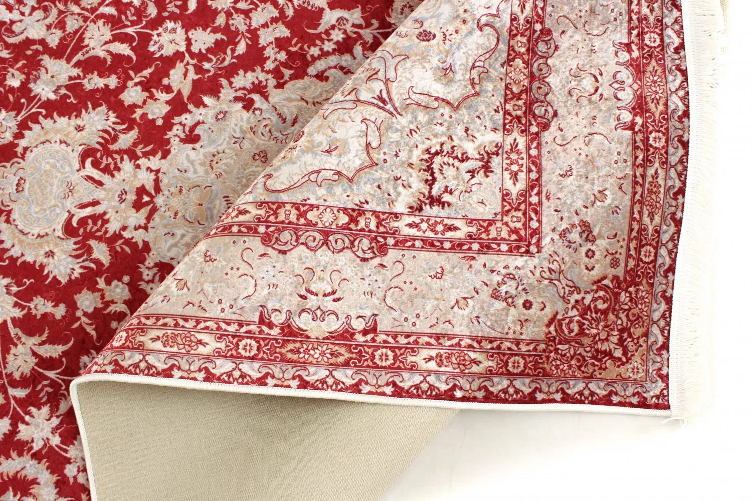 Alfombra Wilton - Vakifli (rojo/multi)