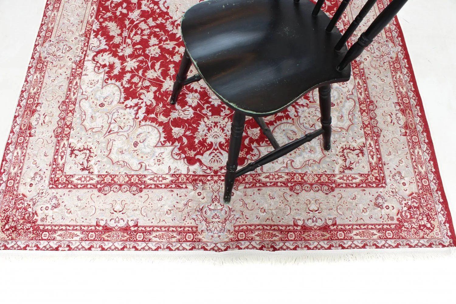 Alfombra Wilton - Vakifli (rojo/multi)