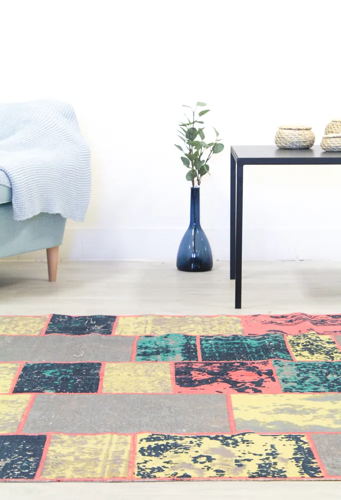 Alfombra de algodón - Bastia (multicolor)