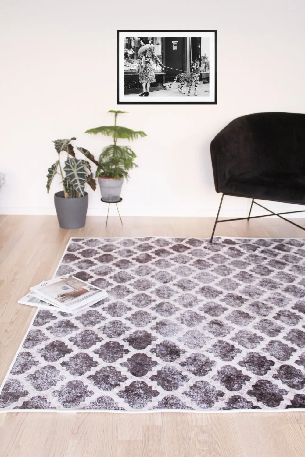 Alfombras redondeadas - Gabes (gris)