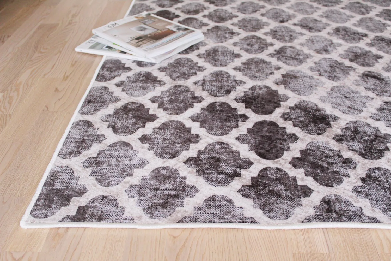 Alfombras redondeadas - Gabes (gris)