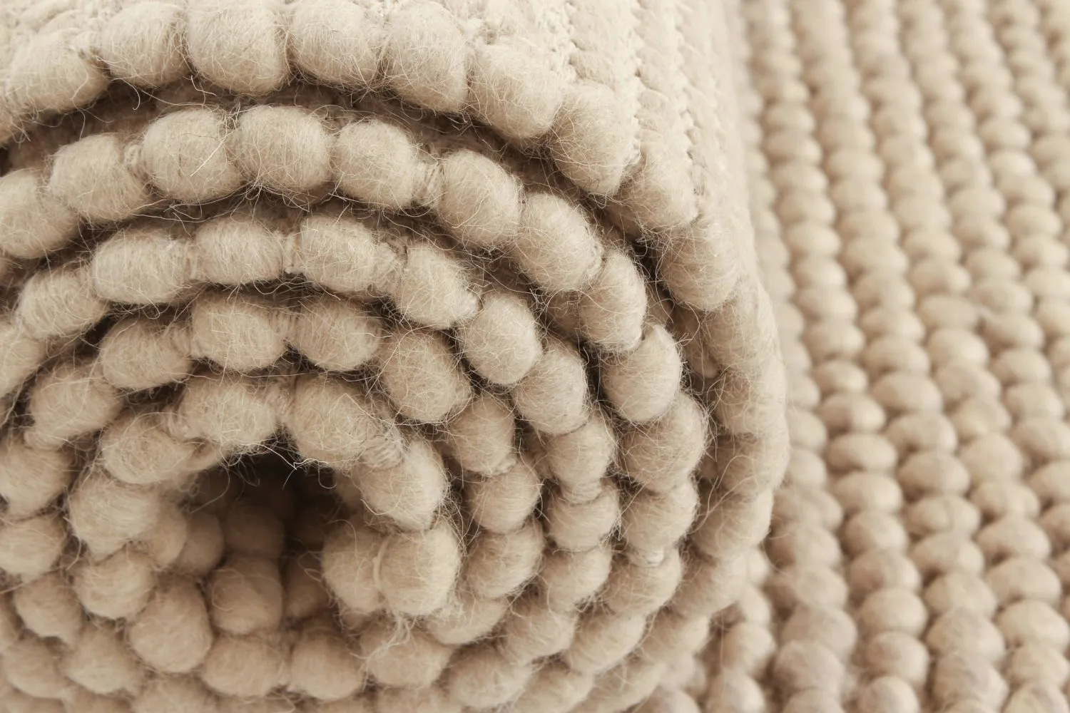 Alfombra de Lana - Avafors Wool Bubble (beige)