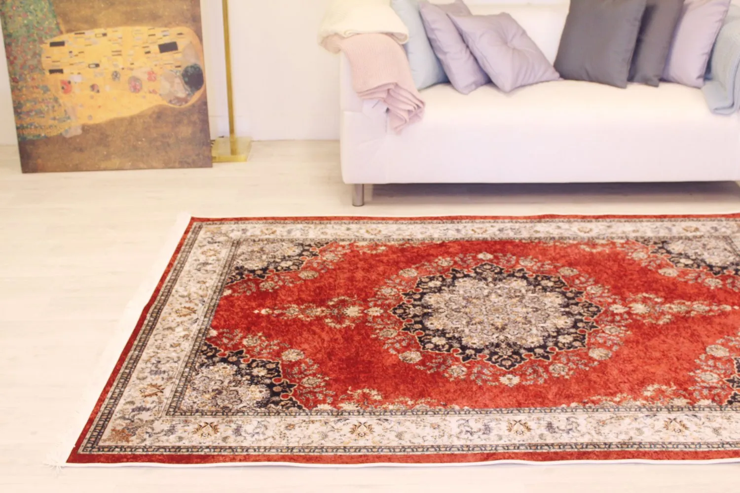 Alfombra Wilton - Lice (rojo/multi)
