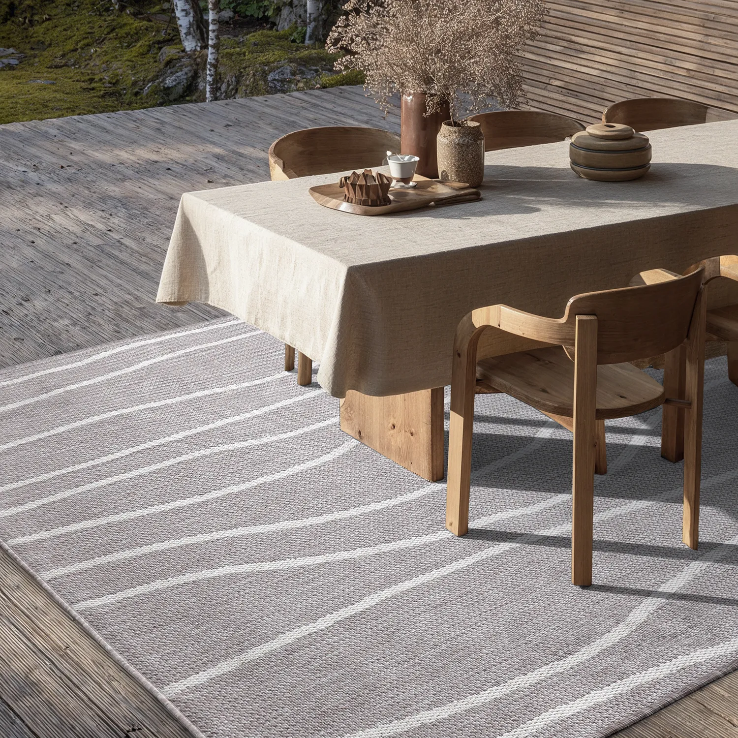 Alfombras de Interior/Exterior - Djerba (taupe)