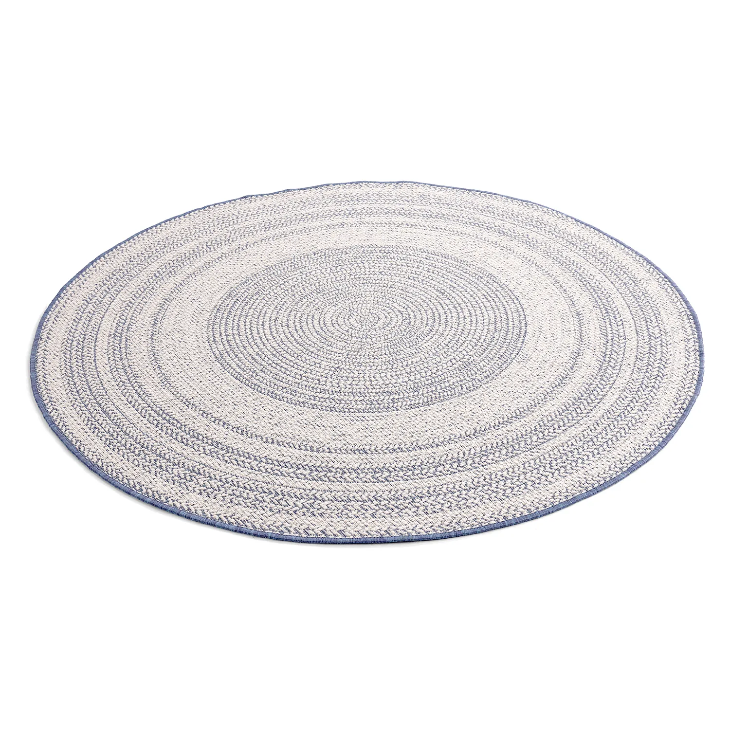 Alfombras redondeadas - Indoor/Outdoor Angus (azul)