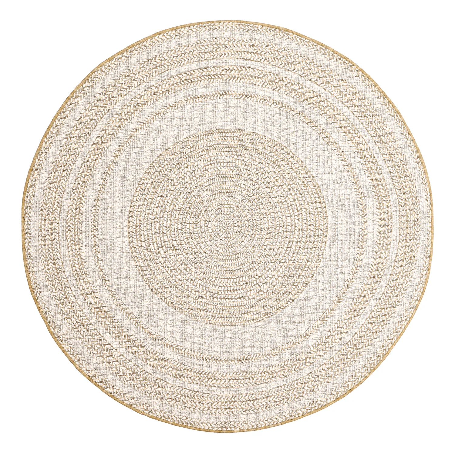 Alfombras redondeadas - Indoor/Outdoor Angus (naturaleza)