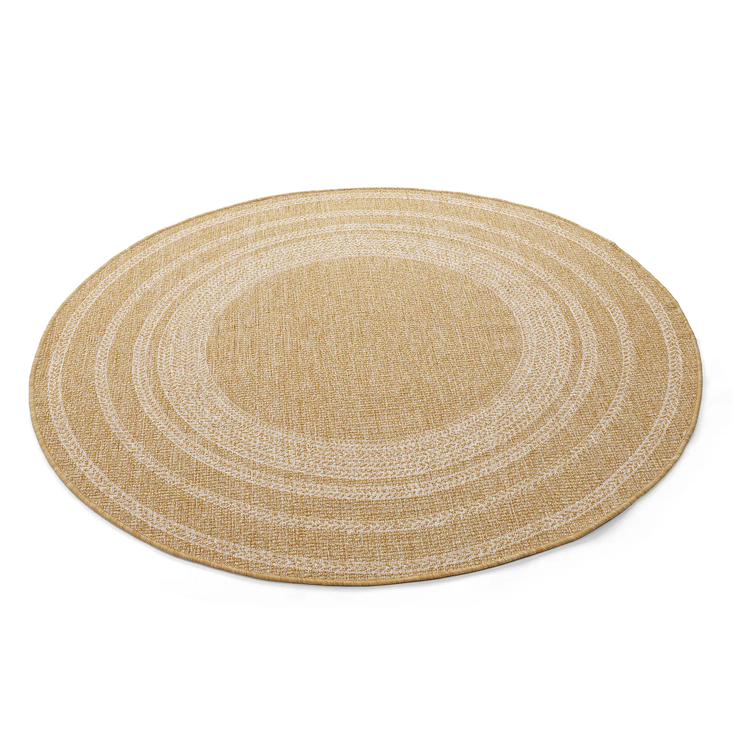 Alfombras redondeadas - Indoor/Outdoor Angus (naturaleza)