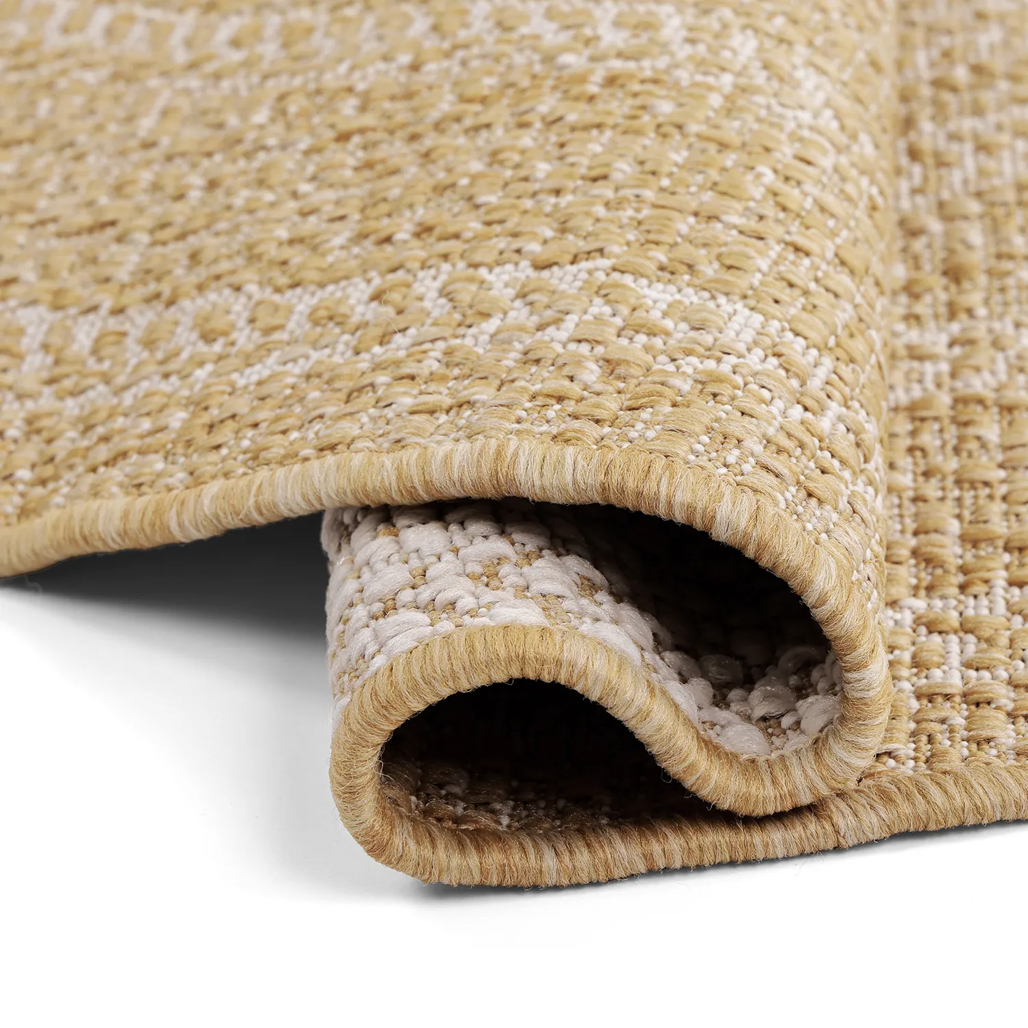 Alfombras redondeadas - Indoor/Outdoor Angus (naturaleza)