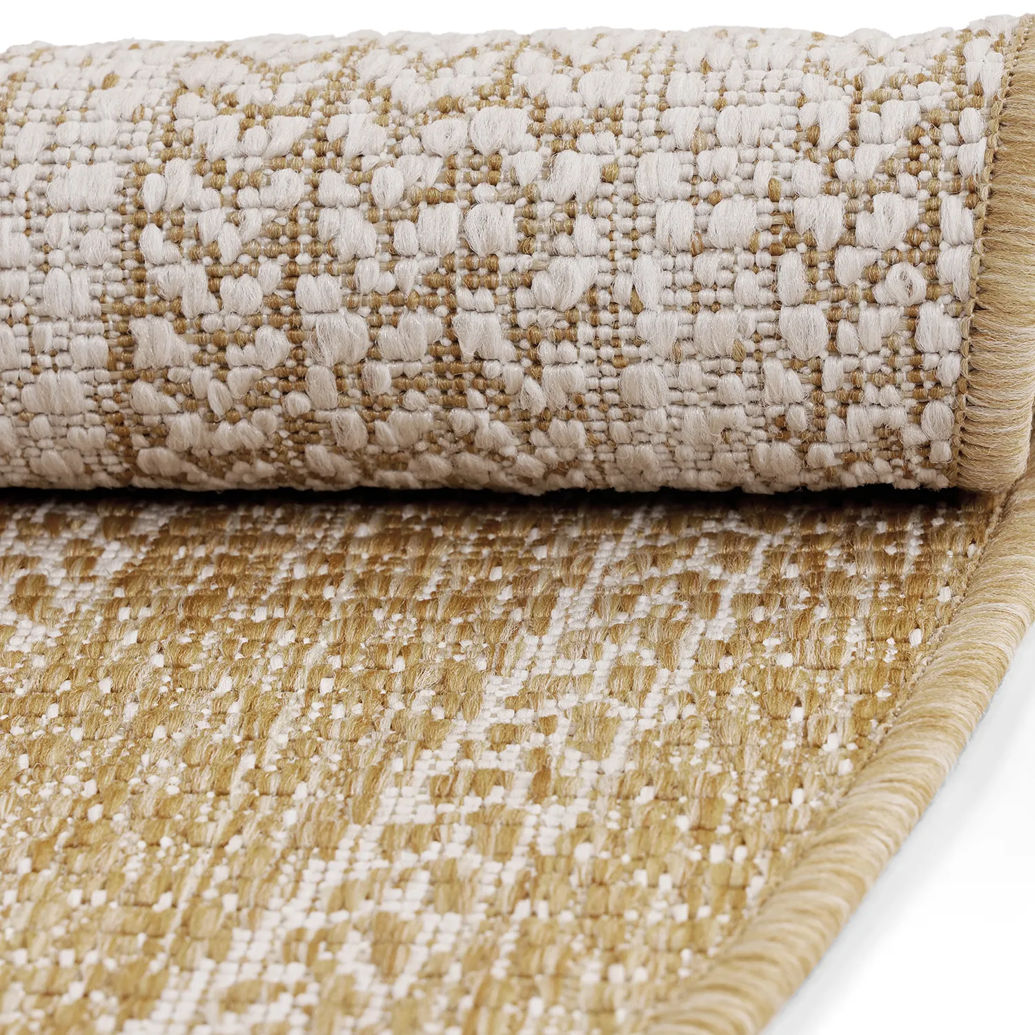 Alfombras redondeadas - Indoor/Outdoor Angus (naturaleza)