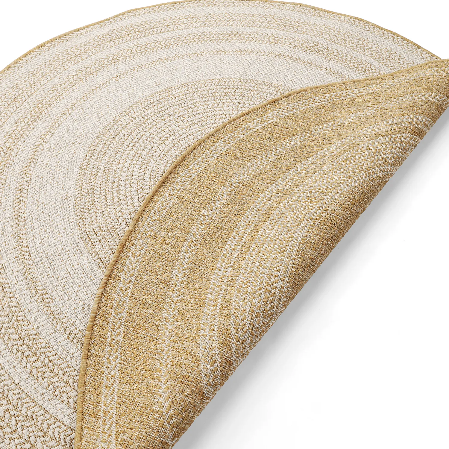 Alfombras redondeadas - Indoor/Outdoor Angus (naturaleza)
