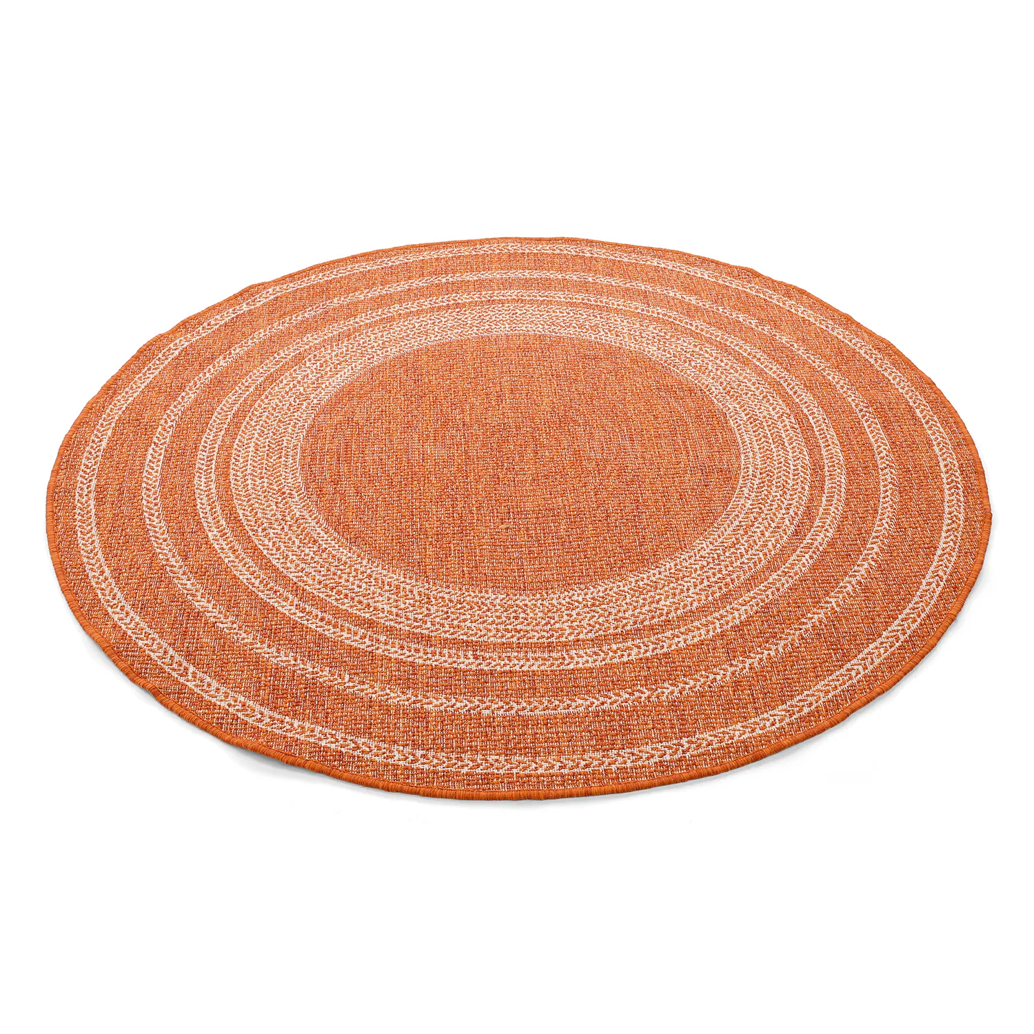 Alfombras redondeadas - Indoor/Outdoor Angus (rojo)