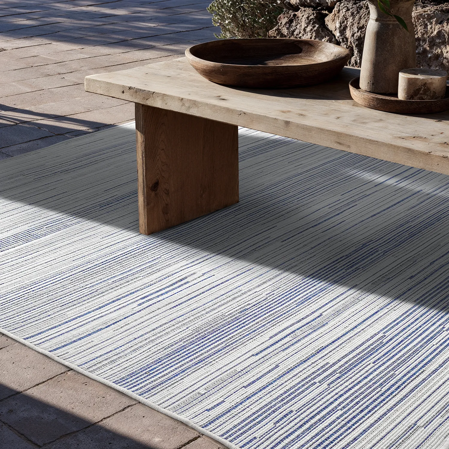 Alfombras de Interior/Exterior - utomhusmatta - Arcata (azul)