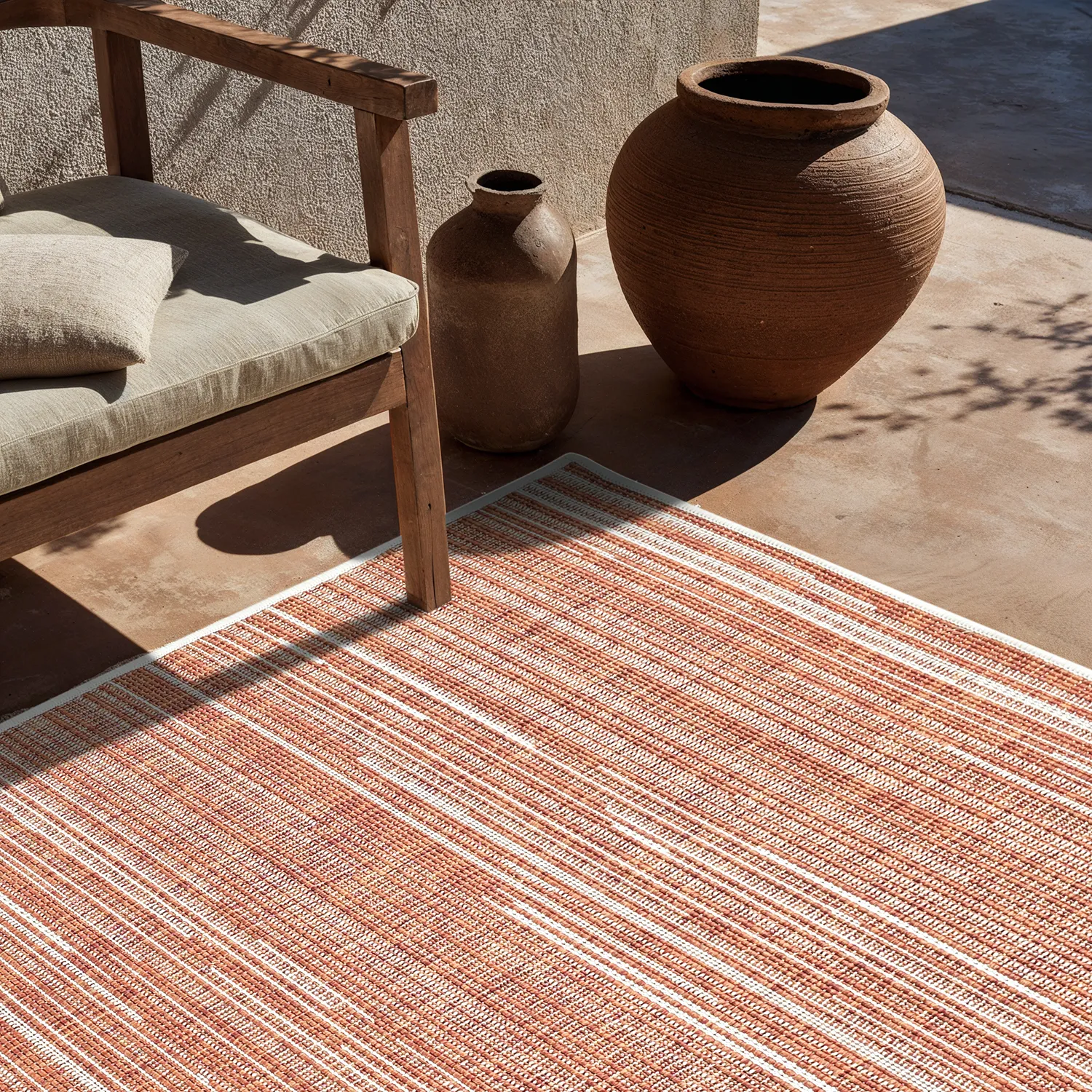 Alfombras de Interior/Exterior - utomhusmatta - Arcata (rojo)