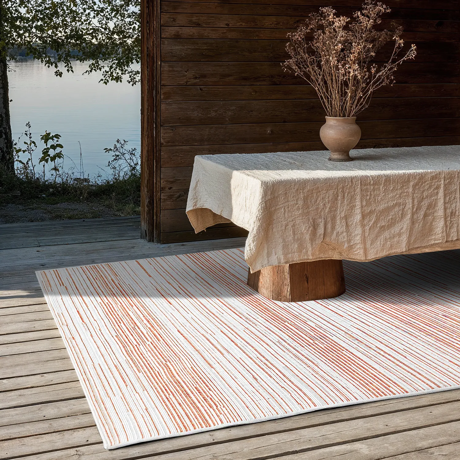 Alfombras de Interior/Exterior - utomhusmatta - Arcata (rojo)