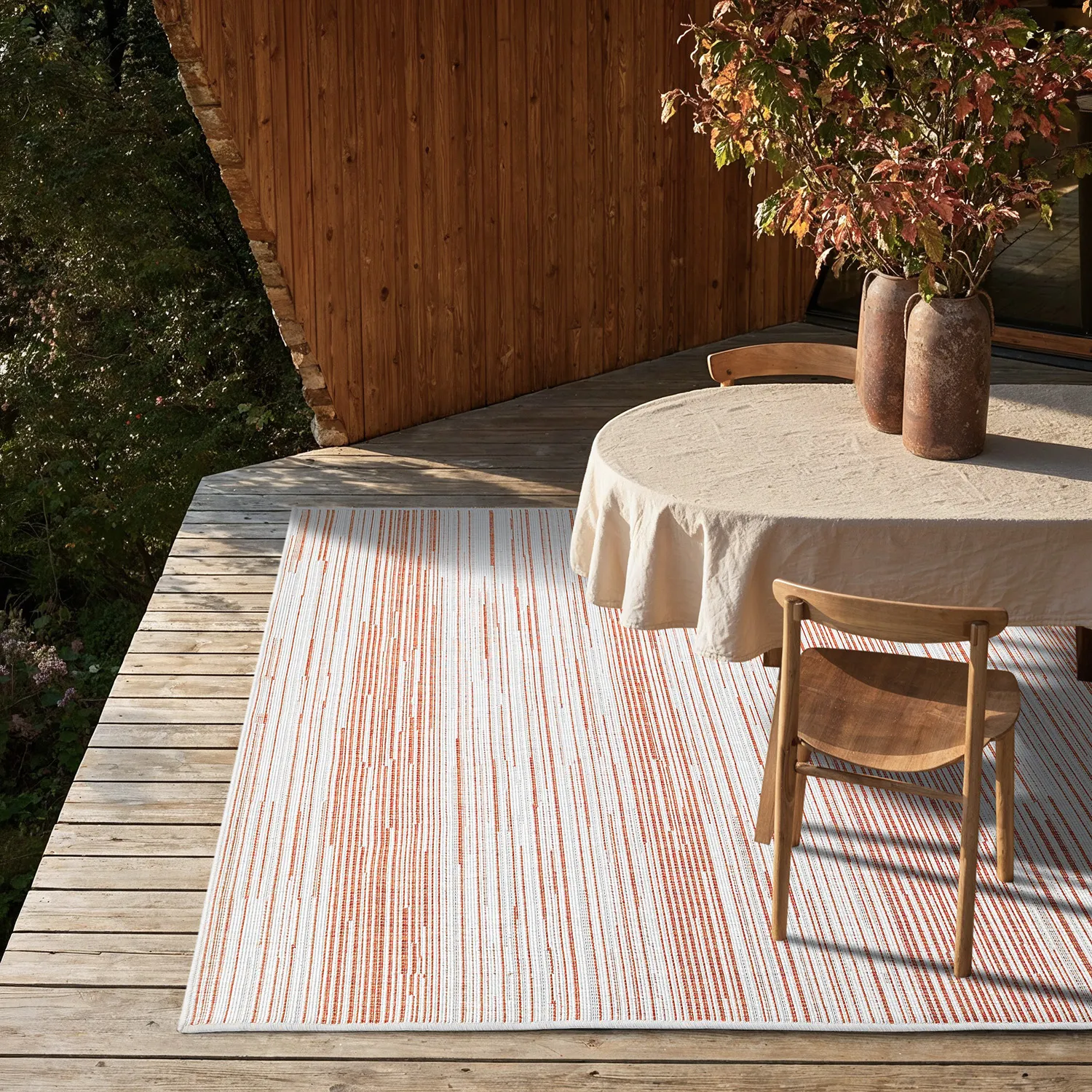 Alfombras de Interior/Exterior - utomhusmatta - Arcata (rojo)