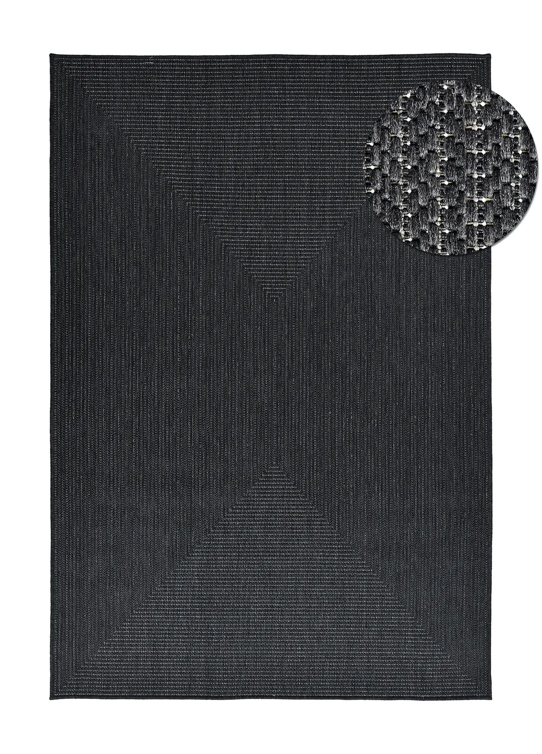 Alfombras de Interior/Exterior - utomhusmatta - Arlo (negro)