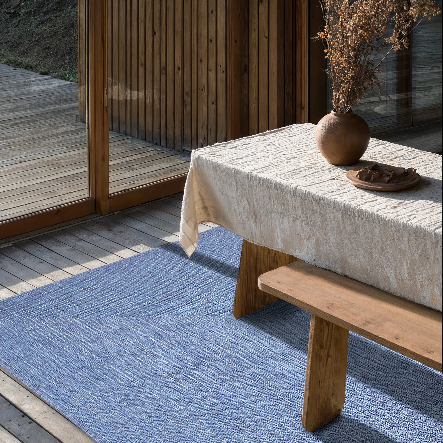 Alfombras de Interior/Exterior - utomhusmatta - Arlo (azul)