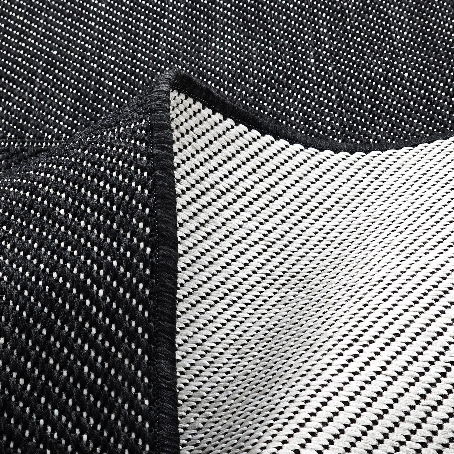 Alfombras de Interior/Exterior - utomhusmatta - Ava (negro)