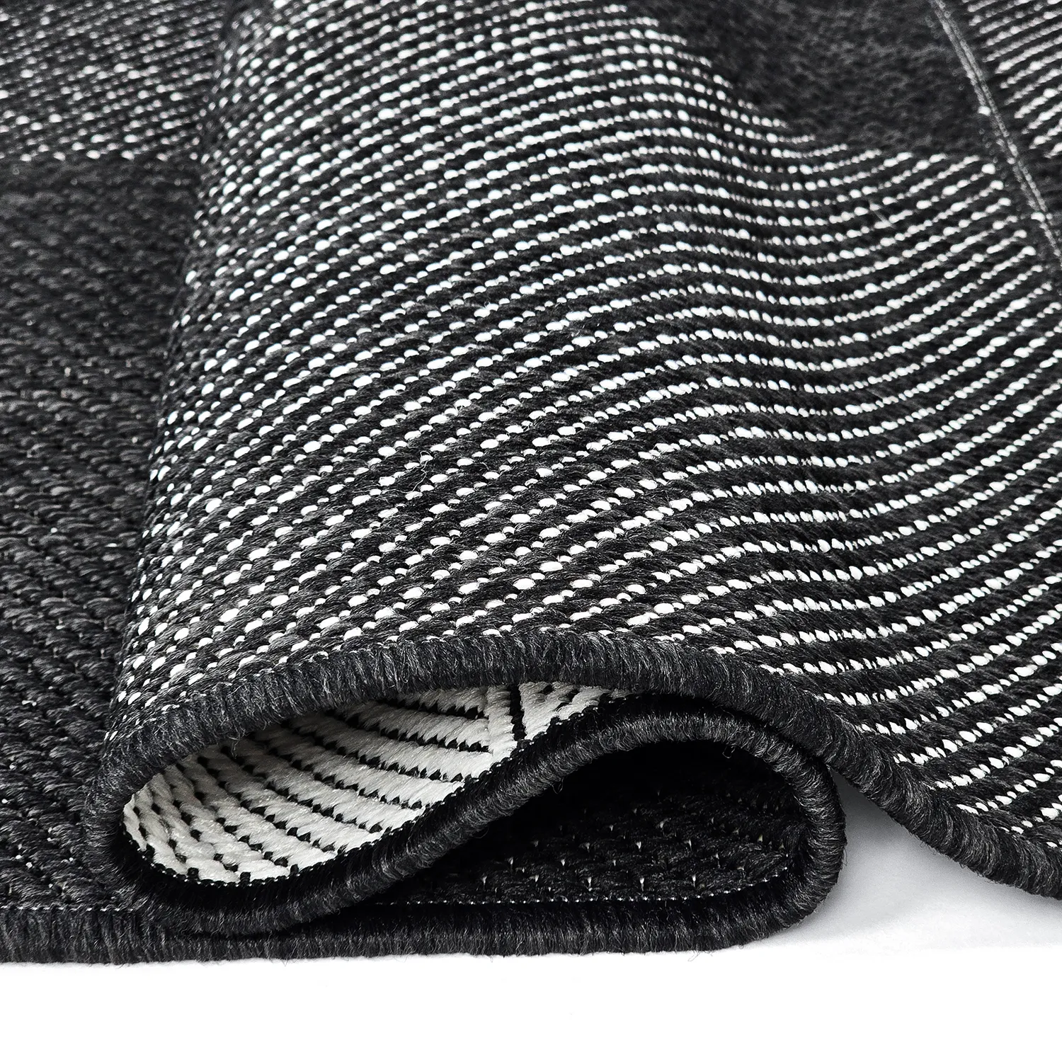 Alfombras de Interior/Exterior - utomhusmatta - Ava (negro)