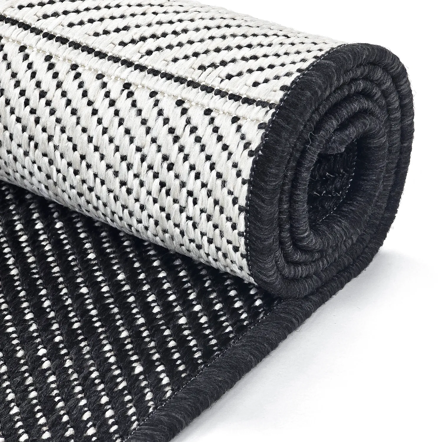 Alfombras de Interior/Exterior - utomhusmatta - Ava (negro)